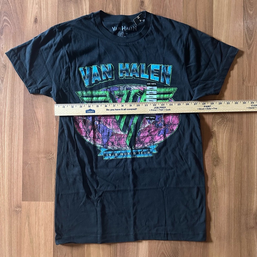 NWT Van Halen 1978 World Tour T-Shirt Size Small - Picture 8 of 9